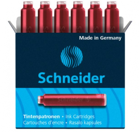 Schneider - Patroane Schneider 6buc/set Rosu