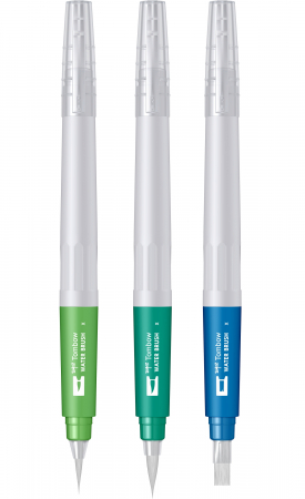 Set 3 Pensule cu Rezervor Apa Tombow [1]