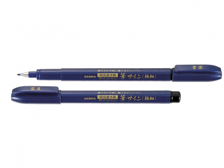 Marker Pensulă cu vârf extra-fin WFSS4, Zebra [2]