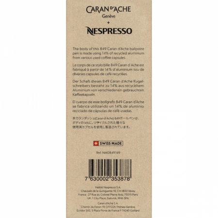 Pix 849 SE Nespresso Midnight Blue MBT, Caran d'Ache [7]