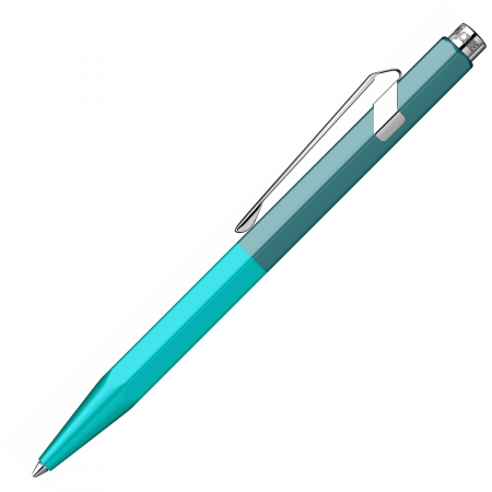 Pix 849 Paul Smith LE No.4 Cyan Blue and Steel Blue CT, Caran d'ache [2]