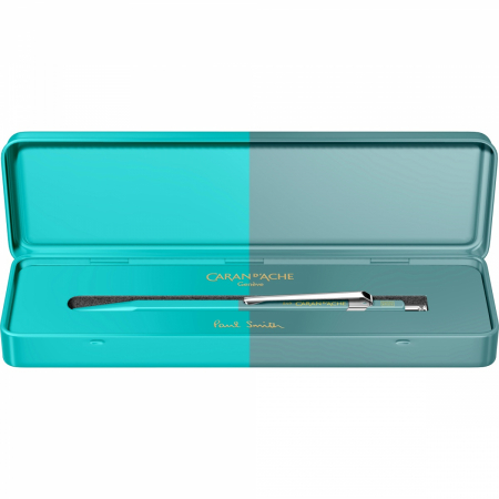 Pix 849 Paul Smith LE No.4 Cyan Blue and Steel Blue CT, Caran d'ache [5]