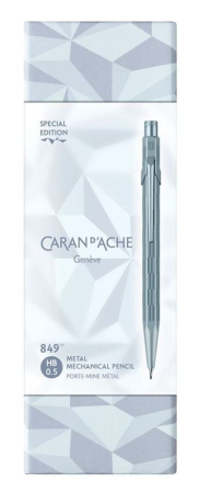 Creion mecanic SE Xmas25 Alpine Frost blue 0.5 mm, Caran d'ache [2]