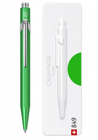 Caran d'Ache - Pix Caran d'ache 849 Metal-X Green in cutie metal