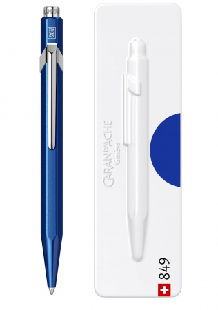 849 - Pix 849 Metal-X Blue in cutie metal, Caran d'ache