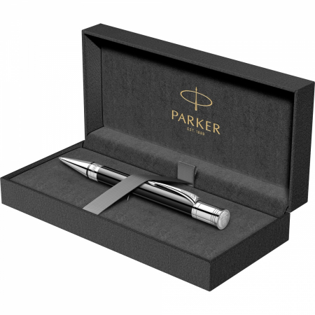 Pix Duofold Royal Classic Black PDT, Parker [1]