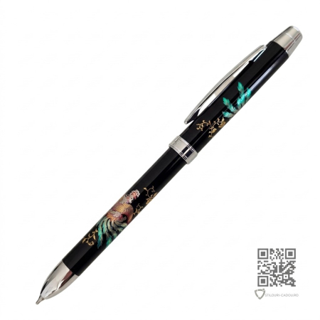 Penac - Pix multifunctional de lux Maki-E Hoo-oo Black, Penac