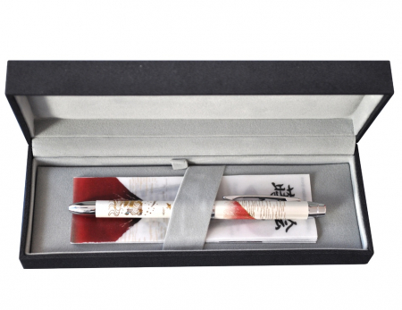 Multipen - Pix multifunctional de lux Maki-E Mount Fuji White, Penac