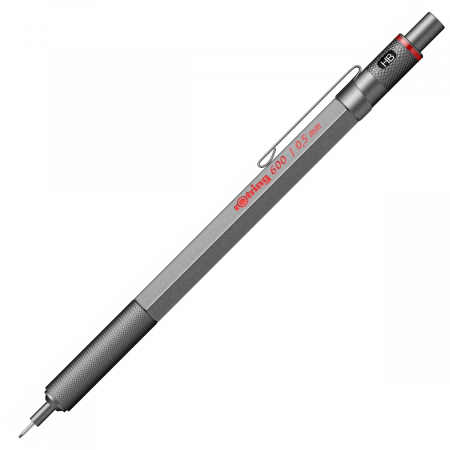 Nou! - Creion Mecanic 0.5 rOtring 600 Dark Stone, Rotring