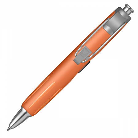 Pix Tombow Air Press Pen Orange Silver [1]