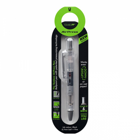 Pix Tombow Air Press Pen Transparent Silver [5]