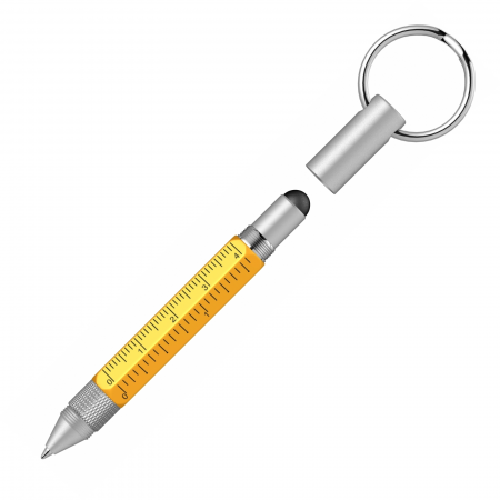 Pix Tool Pen Keychain Stylus Yellow CT Monteverde USA [1]