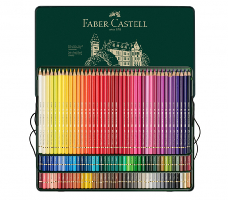 Creioane Colorate pentru Artisti - Polychromos Creioane Colorate 120 Culori Faber-Castell