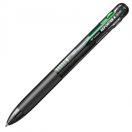 Multipen - Quatropen Reporter 4 Black Translucid Tombow