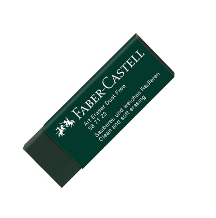 Brand - Radiera Arta Dust Free 20 Verde, Faber-Castell