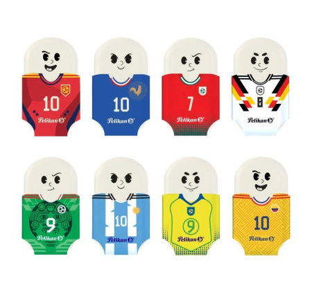 Brand - Radiera Squeezy Sports Fotbal Mondial, Pelikan