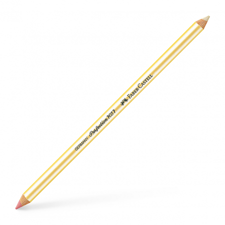 Radiere Arta si Grafica - Radiera Creion Perfection radiera 1/2 roz, 1/2 alba, Faber-Castell