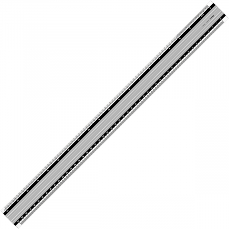 Instrumente Geometrie - Rigla Aluminiu 50 cm, Aristo