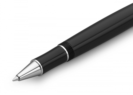Roller DIA 2 Chrome Acryl Black Kaweco [4]