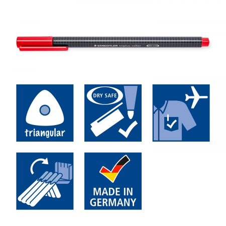 Roller Triplus 0.3mm 4 cul/set Staedtler [6]