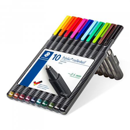 Staedtler - Roller Triplus 0.3mm 10 cul/set Staedtler