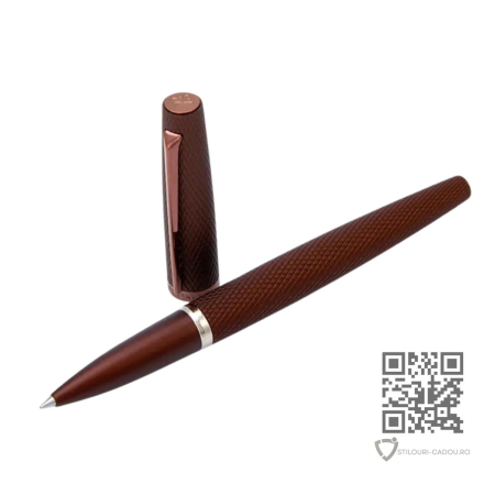 Roller Viper Brown Guilloche, Diplomat