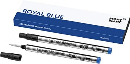 Mine Roller - Rollerball LeGrand Refills ROYAL BLUE, Montblanc set 2 buc
