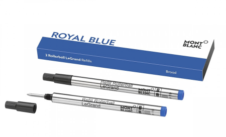 Mine Roller - Rollerball LeGrand Refills ROYAL BLUE, Montblanc set 2 buc