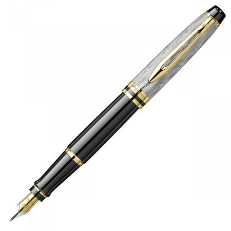 Waterman - Stilou Expert SE DeLuxe Reflets De Paris Black GT, Waterman