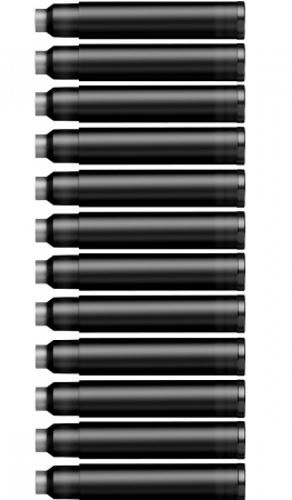 Set 12 cartuse Monteverde USA Core Black Ash [2]