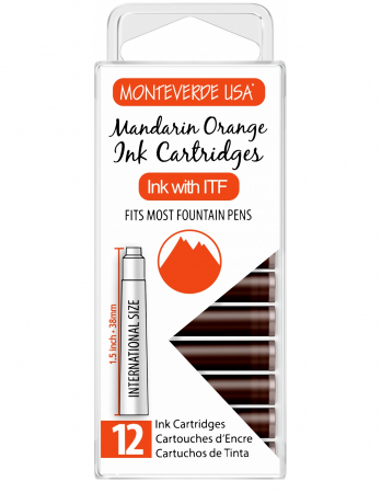 GEMSTONE - Set 12 cartuse Monteverde USA Gemstone Mandarin Orange
