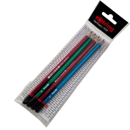 Instrumente de scris - Set 4 buc Creioane Grafit Core HB, Rotring