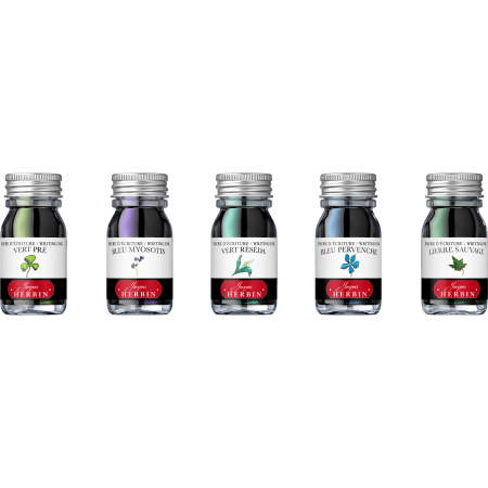 Set 5 Calimara 10 ml Pearl of Inks Seasons Spring, Jacques Herbin [1]
