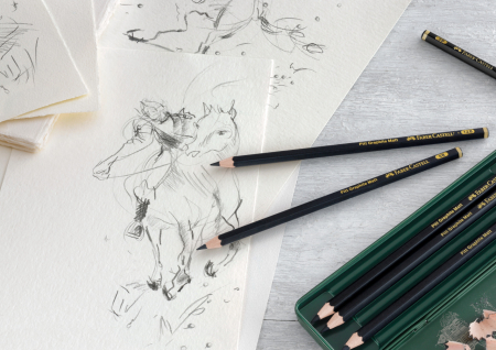 SET 6 BUC CREION GRAFIT MAT PITT FABER-CASTELL [2]