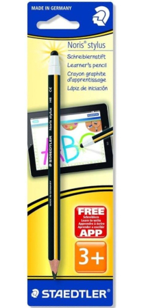 Touch Pens - Creion Noris HB stylus 119-20BK Negru, Staedtler