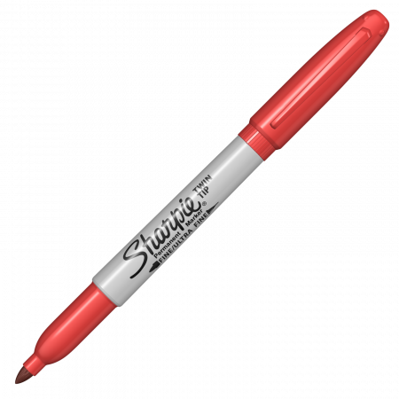 Set 8 Markere Permanente Twin Tip Bullet Sharpie [3]
