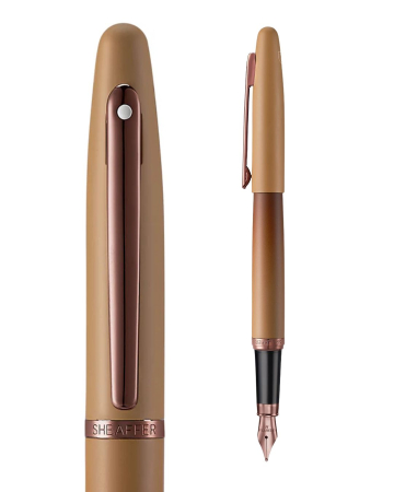 Set Cadou Sheaffer Coffee Edition – Stilou & Portcard din piele [6]