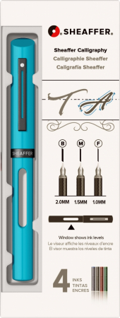Sheaffer - Set Caligrafie Mini Blue Calligraphy, Sheaffer