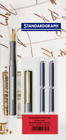 Seturi Caligrafie - Set Calligraphy Pen Scroll 3.2, Standardgraph