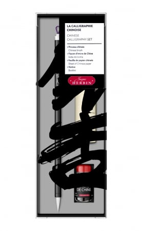 Jacques Herbin - Set de Caligrafie Beyond Age Chinese Calligraphy, Jacques Herbin