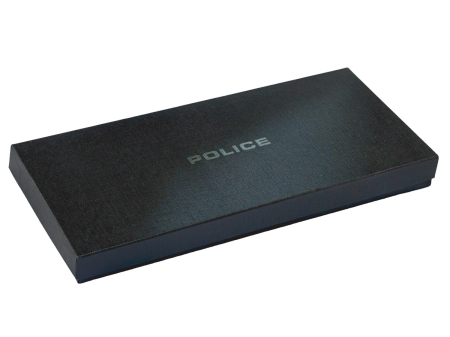 Set port-feuille Elvin black-grey+ breloc lung+ card-holder, Police [1]