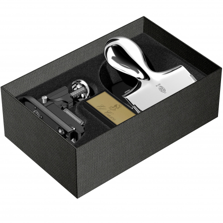 Set S3 Capsator M-1 & Perforator M-200 Shiny Chrome & Black, El Casco [2]