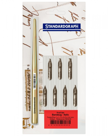 Stilouri caligrafice - Set Starter Profi Kit Scris Italic, Standardgraph
