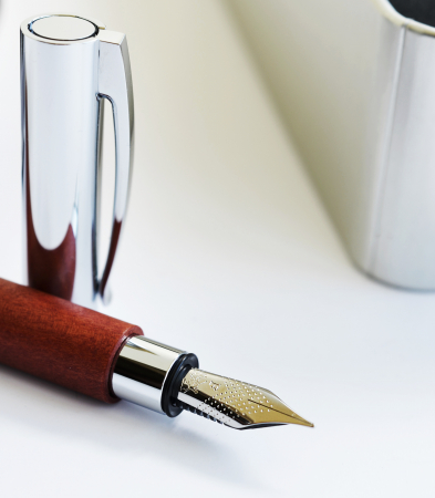 Set Stilou Ambition Pearwood + calimara + convertor Faber-Castell [2]