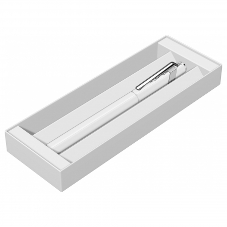 Set Stilou Caran D'Ache 849 White + Notes Velvet A5 Black [3]