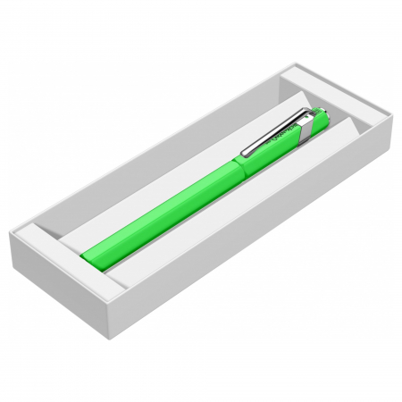 Set Stilou Caran D'Ache 849 Green + Notes Velvet A5 Green [3]