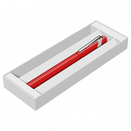 Set Stilou Caran D'Ache 849 Red + Notes Velvet A5 Red [2]