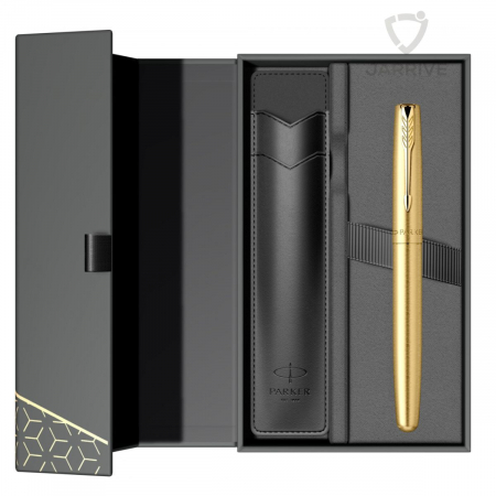 Seturi Parker Frontier - Set Stilou Frontier Gold GT in cutie cu etui, Parker