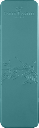 Set Cadou Stilou Grip Sparkle Turcoaz Ocean Metalic, Faber-Castell [2]
