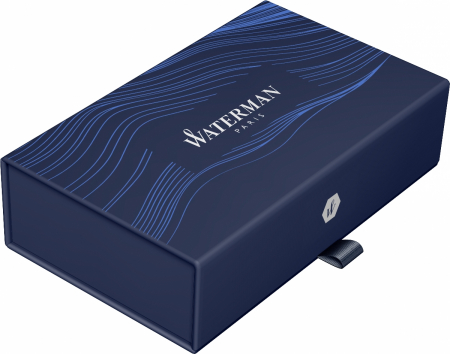 Set Stilou Hemisphere Colour Blocking Black & Blue PDT in cutie cu etui, Waterman [2]